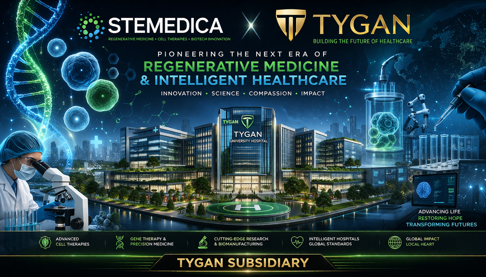 Stemedica regenerative medicine visual