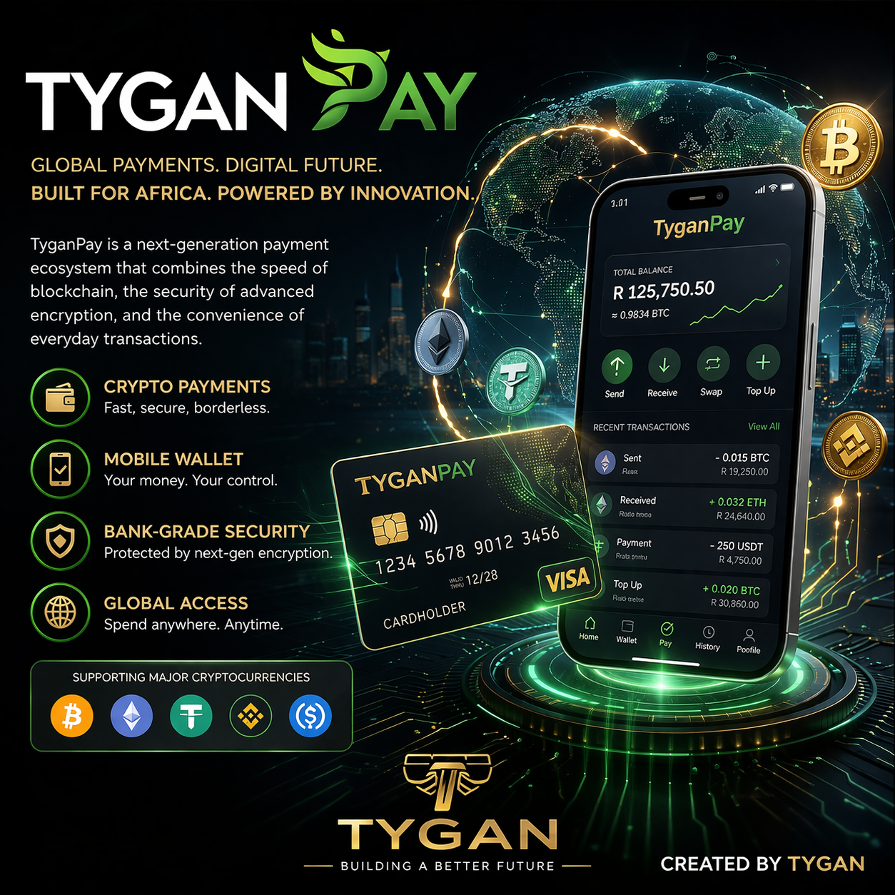 TyganPay visual